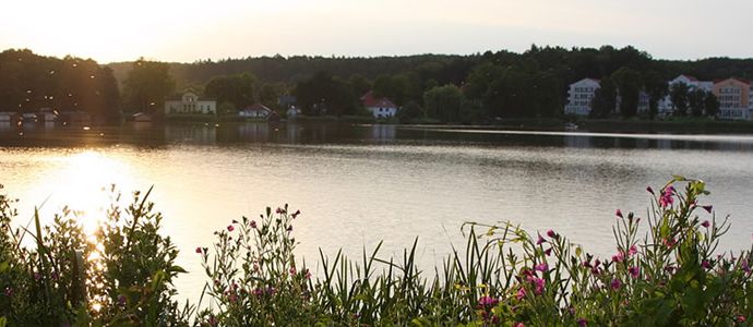 Haussee am Abend
